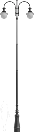 Wysoka latarnia uliczna D9A/3/5