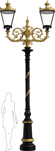 Wysoka latarnia stylowa MRX! 2x!R03 2x!03_O v2