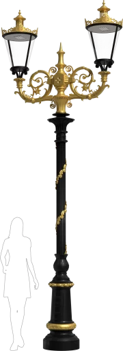 Wysoka latarnia stylowa MRX! 2x!R03 2x!03_O v2