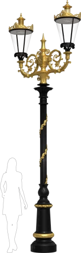 Wysoka latarnia stylowa MRX! 2x!R03 2x!03_O v2