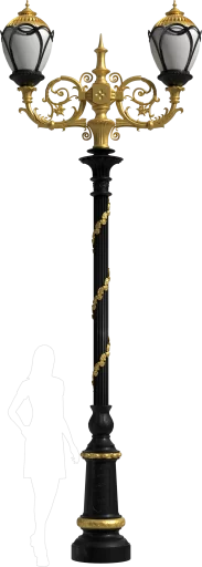 Wysoka latarnia stylowa !MRX 2x!R03 2x!A2D v3