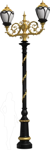 Wysoka latarnia stylowa !MRX 2x!R03 2x!A2D v3