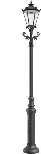 Latarnia ogrodowa ST4/R/21